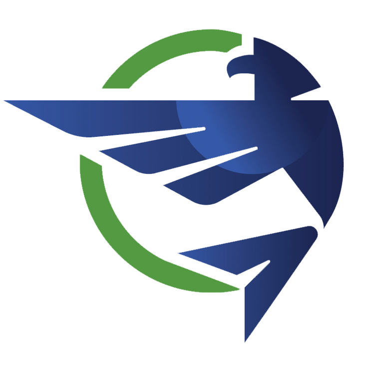 Image of Seahawk Gold hawk that appears in their logo